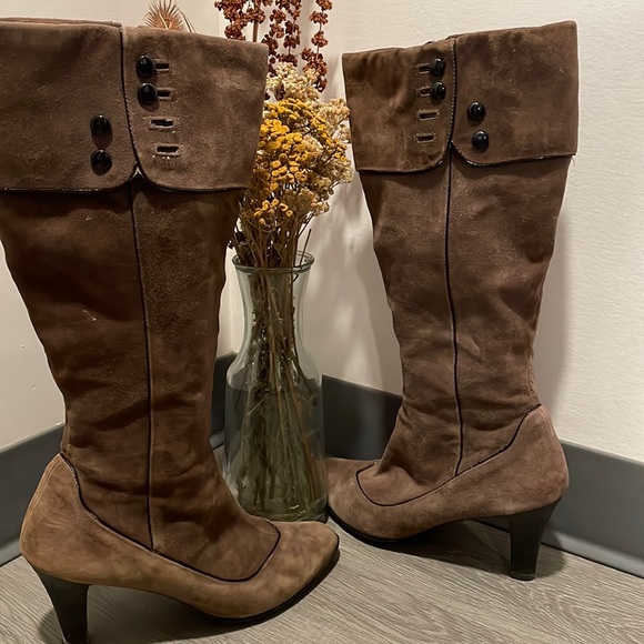 Söfft 10M leather heeled boots - Picture 1 of 9